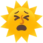faccina stanca + faccina sole