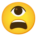 faccina stanca + occhio
