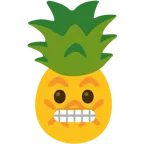 faccina con smorfia + ananas