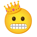 faccina con smorfia + corona