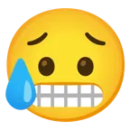 faccina con smorfia + faccina delusa ma sollevata