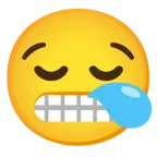 faccina con smorfia + faccina assonnata