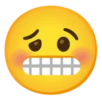 faccina con smorfia + faccina stordita