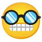 faccina con smorfia + faccina travestita