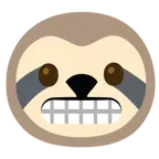 faccina con smorfia + bradipo