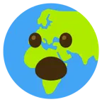 faccina con bocca aperta + Europa e Africa