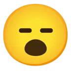 faccina con bocca aperta + faccina inespressiva