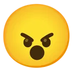 faccina sorpresa + faccina arrabbiata