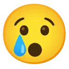 faccina sorpresa + faccina che piange