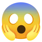 faccina sorpresa + faccina terrorizzata