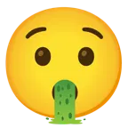 faccina sorpresa + faccina che vomita