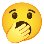 faccina sorpresa + faccina che sbadiglia
