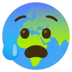 faccina sudata in ansia + Europa e Africa