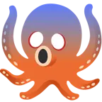 faccina terrorizzata + polpo