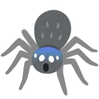 faccina terrorizzata + ragno