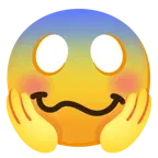 faccina terrorizzata + faccina stordita