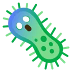 faccina terrorizzata + microbo