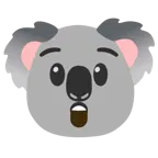 faccina stupita + koala