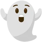 faccina stupita + fantasma