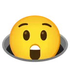 faccina stupita + buco