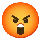 faccina stupita + faccina accigliata