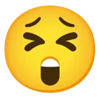 faccina stupita + faccina stanca