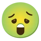 faccina stupita + faccina nauseata