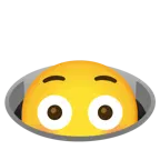 faccina imbarazzata + buco