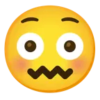 faccina imbarazzata + faccina frustrata