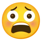 faccina imbarazzata + faccina esausta