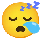 sleeping face + sleepy face