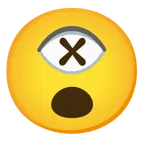 faccina frastornata + occhio