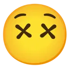 faccina frastornata + faccina senza bocca