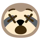 faccina frastornata + bradipo