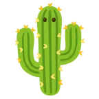 faccina senza bocca + cactus