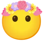 faccina senza bocca + tulipano