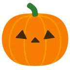 faccina senza bocca + zucca di Halloween