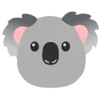 faccina senza bocca + koala