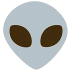 faccina senza bocca + alieno