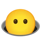 faccina senza bocca + buco