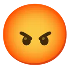 faccina senza bocca + faccina accigliata