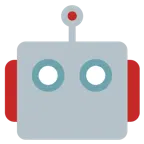 faccina senza bocca + faccina di robot