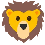 faccina senza bocca + leone