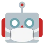 faccina con mascherina + faccina di robot