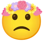 faccina leggermente imbronciata + tulipano