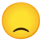 faccina leggermente imbronciata + faccina senza bocca