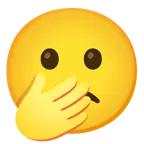 faccina leggermente imbronciata + faccina che sbadiglia