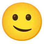 slightly smiling face + confused face