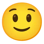 slightly smiling face + astonished face