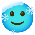 slightly smiling face + cold face